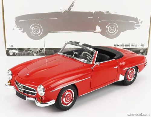 Minichamps - Mercedes Benz Sl-Class 190Sl (W121) Spider 1955 Red