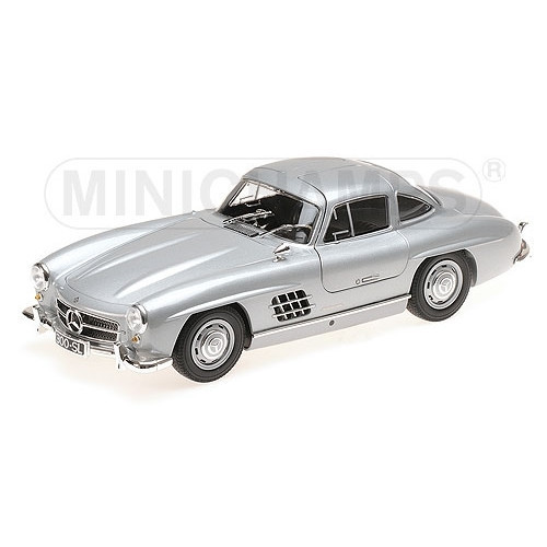 Minichamps - 1:18 Mercedes-Benz 300 Sl (W198) - 1955 - Silver