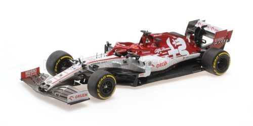 Minichamps - ALFA ROMEO F1  C39 TEAM RACING ORLEN N 7 AUSTRIAN GP 2020 KIMI RAIKKONEN WHITE RED MET