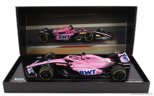 Minichamps - Renault F1 A522 Team Alpine Bwt N 14 Bahrain Gp 2022 Fernando Alonso Pink