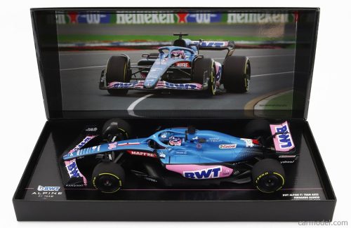 Minichamps - Renault F1 A522 Team Alpine Bwt N 14 Australian Gp 2022 Fernando Alonso Blue Pink