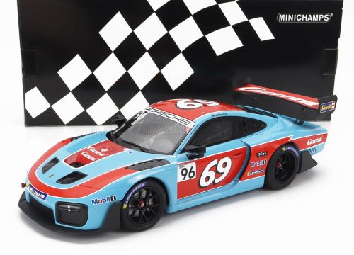 Minichamps - PORSCHE 935/19 BASE GT2 RS HERBERT MOTORSPORT N 96 SUPERSPORTSCAR WEEKEND 2019 RED BLUE