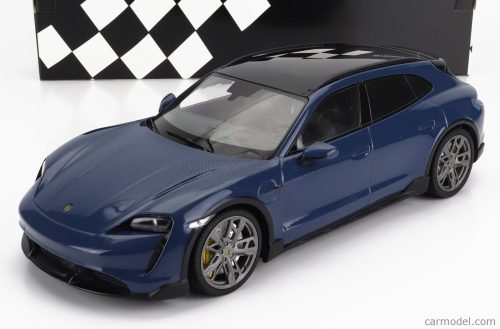 Minichamps - Porsche Taycan Turbo S Cross Turismo 2021 Blue Met