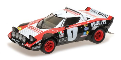 Minichamps - 1:18 LANCIA STRATOS - LANCIA PIRELLI - RÖHRL/GEISTDÖRFER - WINNERS DYNAVIT SAARLAND RALLYE 1978 - MINICHAMPS