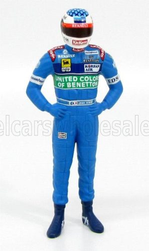 Minichamps - FIGURES JEAN ALESI BENETTON F1 1997 LIGHT BLUE