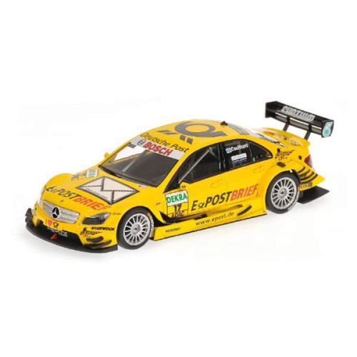 Minichamps - 1:43 Mercedes-Benz C-Class - 'Deutsche Post' - David Coulthard - Dtm 2011