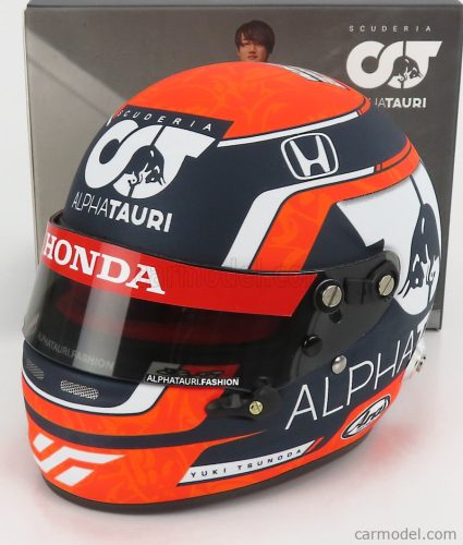 Mini Helmet - Arai Helmet F1 Casco Helmet At02 Honda Ra620H Team Alpha Tauri N 22 Season 2021 Yuki Tsunoda White Black Red