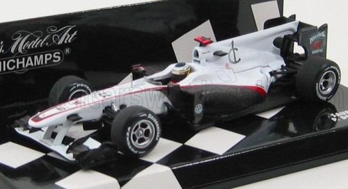 Minichamps - SAUBER F1 C29 N 22 RACE VERSION 2010 P.DE LA ROSA WHITE GREY MET