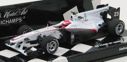 Minichamps - SAUBER F1  C29 N 23 - 40th ANNIVERSARY SAUBER - GP GERMAN 2010 K.KOBAYASHI WHITE GREY MET