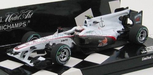 Minichamps - SAUBER F1  C29 N 23 GP JAPAN 2010 K.KOBAYASHI WHITE GREY MET