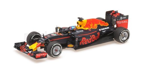 Minichamps - RED BULL F1  RB12 TAG HEUER N 3 4th SPAIN GP 2016 DANIEL RICCIARDO MATT BLUE RED YELLOW