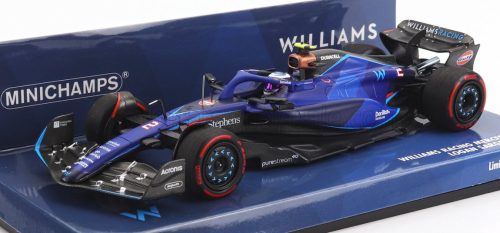 Minichamps - WILLIAMS F1  FW45 TEAM WILLIAMS RACING N 2 SEASON 2023 LOGAN SARGEANT BLUE