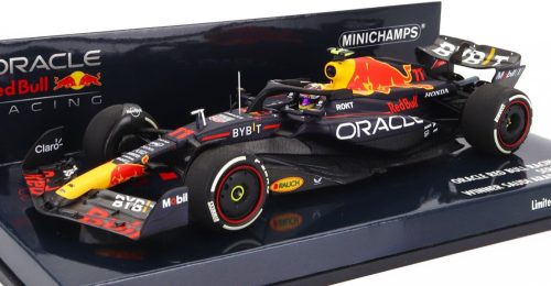 Minichamps - RED BULL F1  RB19 TEAM ORACLE RED BULL RACING N 11 WINNER SAUDI ARABIAN GP 2023 SERGIO PEREZ MATT BLUE