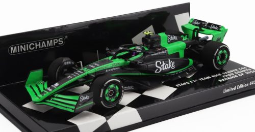 Minichamps - SAUBER F1  C44 TEAM STAKE KICK N 24 SEASON 2024 ZHOU GUANYU GREEN BLACK