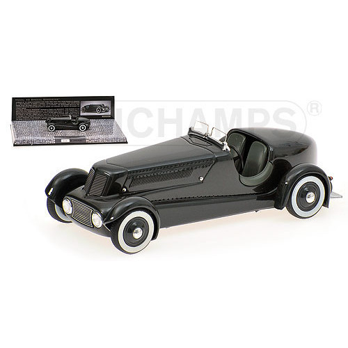 Minichamps - 1:43 Ford Edsel Roadster - 1934 - Pearl Essence Gun Metallic Dark Grey