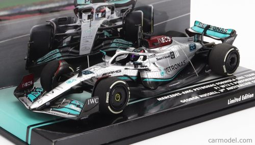 Minichamps - Mercedes Gp F1 W13E Team Mercedes-Amg Petronas F1 N 63 3Rd Australian Gp 2022 George Russel Silver Green