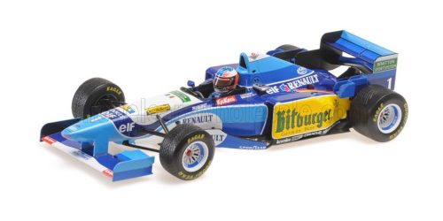 Minichamps - BENETTON F1 B195 TEAM MILD SEVEN RENAULT N 1 WORLD CHAMPION WINNER JAPAN GP WITH RAIN TYRES MICHAEL SCHUMACHER 1995 BLUE YELLOW