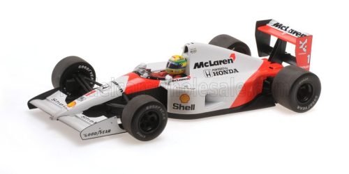 Minichamps - McLAREN F1  MP4/6 HONDA N 1 WORLD CHAMPION DIRTY VERSION SEASON 1991 AYRTON SENNA RED WHITE