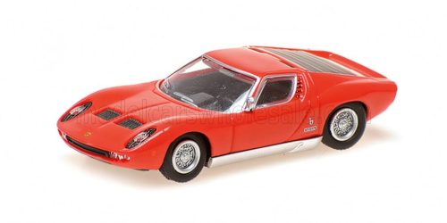 Minichamps - LAMBORGHINI MIURA 1966 RED SILVER