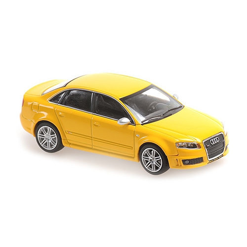 Minichamps - 1:43 Audi Rs4 - 2004 - Yellow - Maxichamps