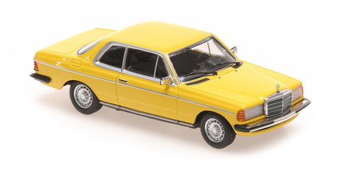 Minichamps - 1:43 MERCEDES-BENZ (W123) 230CE – 1976 – YELLOW/BEIGE - MAXICHAMPS - MINICHAMPS