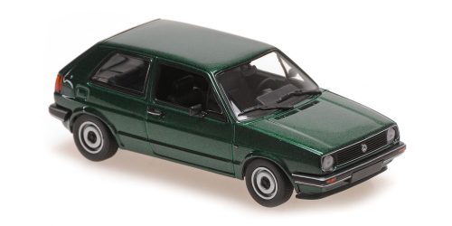 Minichamps - 1:43 VOLKSWAGEN GOLF – 1985 – GREEN METALLIC - MAXICHAMPS - MINICHAMPS