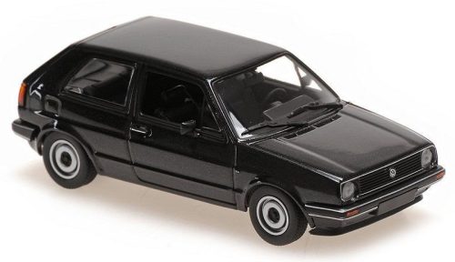 Minichamps - 1:43 VOLKSWAGEN GOLF – 1985 – BLACK METALLIC - MAXICHAMPS - MINICHAMPS