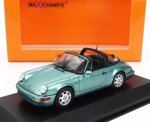 Minichamps - PORSCHE 911 964 TARGA CABRIOLET 1991 GREEN MET