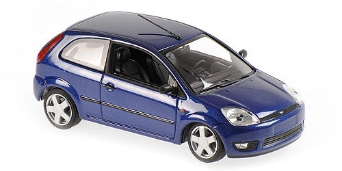 Minichamps - 1:43 FORD FIESTA - 2002 - BLUE METALLIC - MAXICHAMPS