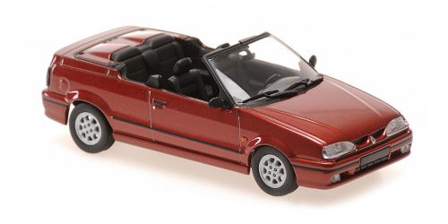 Minichamps - 1:43 RENAULT 19 CABRIOLET – 1992 – RED METALLIC – MAXICHAMPS