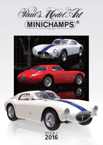 Minichamps - PMA CATALOGUE - 2016 - RESIN - MINICHAMPS