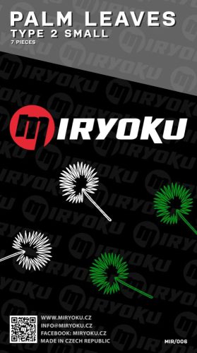 Miryoku - 1/35 Palm leaves - TYPE 2 SMALL