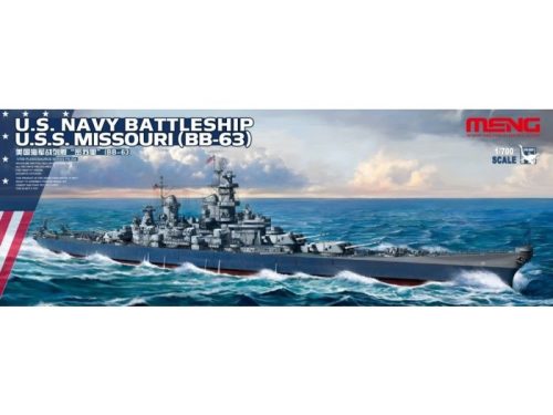 Meng Model - U.S. Navy Battleship U.S.S. Missouri (BB-63)