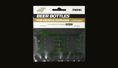 Meng Model - Beer Bottles For Vehicle & Diorama