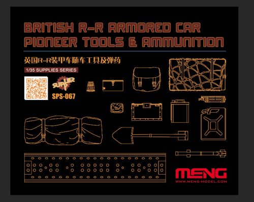 Meng Model - British R-R Armored Car Pioneer Tools & Ammunition (RESIN)