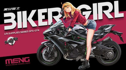 Meng Model - Biker Girl (RESIN)