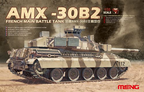 Meng Model - French Main Battle Tank Amx-30B2