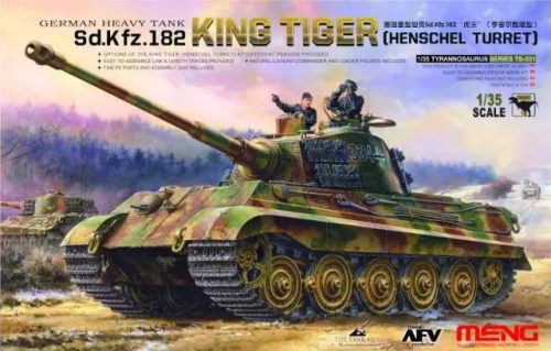 Meng Model - German Heavy Tank Sd.Kfz.182 King Tiger (Henschel Turret)