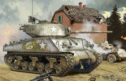 Meng Model - U.S. Medium Tank M4A3 (76) W