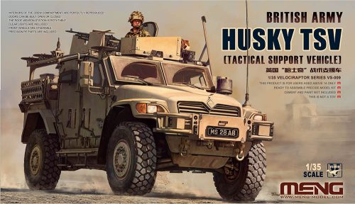 Meng Model - British Army Husky Tactical Support Vehicle