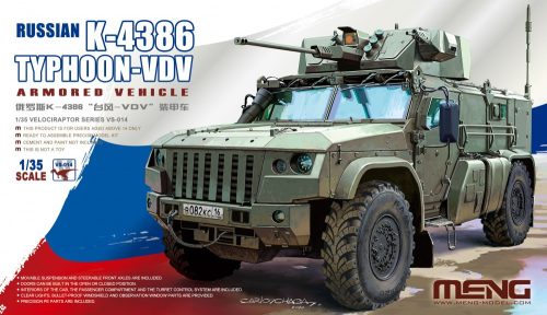 Meng Model - Russian K-4386 Typhoon-VDV Armored Vehicle