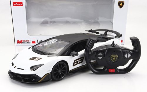 Mondomotors - LAMBORGHINI AVENTADOR SVJ N 63 2018 WHITE