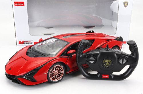 Mondomotors - LAMBORGHINI SIAN FKP 37 HYBRID 2020 RED BLACK