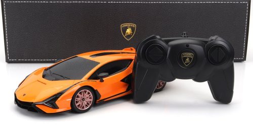 Mondomotors - LAMBORGHINI SIAN FKP 37 HYBRID 2020 ORANGE BLACK