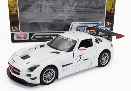 Motor-Max - MERCEDES BENZ SLS AMG GT3 N 7 2010 WHITE