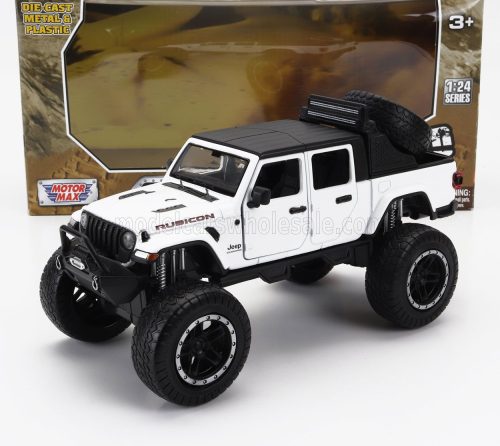 Motor-Max - JEEP GLADIATOR PICK-UP RUBICON 2021 WHITE