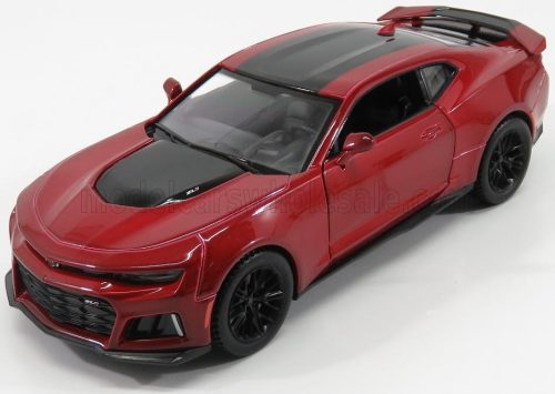 Motor-Max - CHEVROLET CAMARO ZL1 COUPE 2017 RED MET BLACK