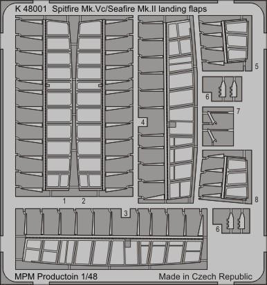 Mpm - Spitfire Mk.Vc/Seafire Mk.II landingflap