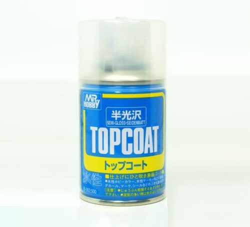 Mr. Hobby - Mr. Top Coat Semigloss spray B502