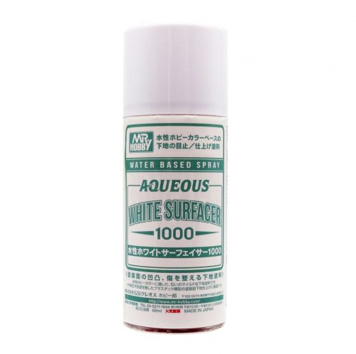 Mr. Hobby - Aqueous Surfacer White Spray 1000 B-612 (170 ml)